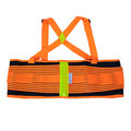 Safe Handler Reflective Lifting Support Weight Belt, 4X-Large, Orange BLSH-MS-4XL-1RLB